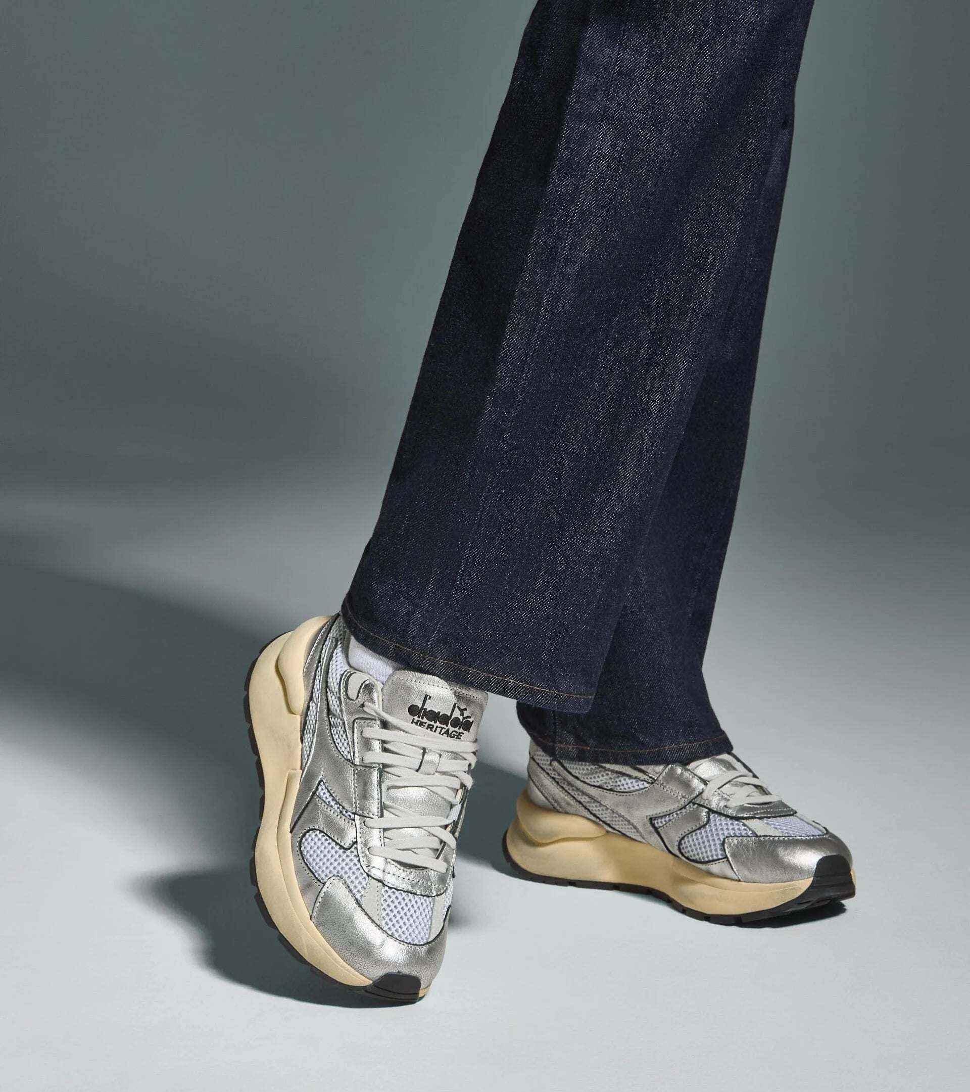 Diadora Παπούτσι Γυναικείο - MERCURY ELITE SILVER USED WN - 201.182391-90001 SILVER METALIZED - Image 2