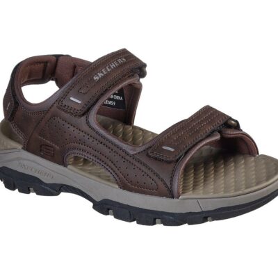 Skechers Πέδιλο Ανδρικό - Relaxed Fit: TresMen - Garo 204105-Choc  Choc