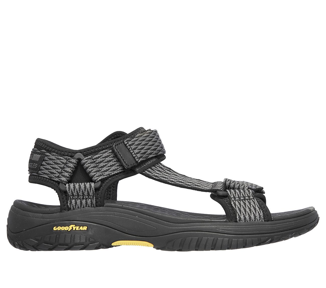 Skechers Πέδιλο Ανδρικό - Relaxed Fit: Lomell - Rip Tide 204351-BKGY