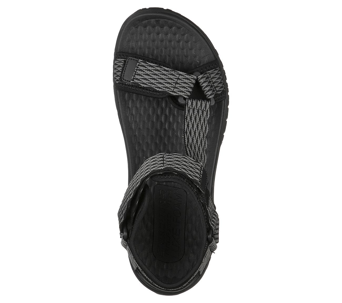 Skechers Πέδιλο Ανδρικό - Relaxed Fit: Lomell - Rip Tide 204351-BKGY - Image 2