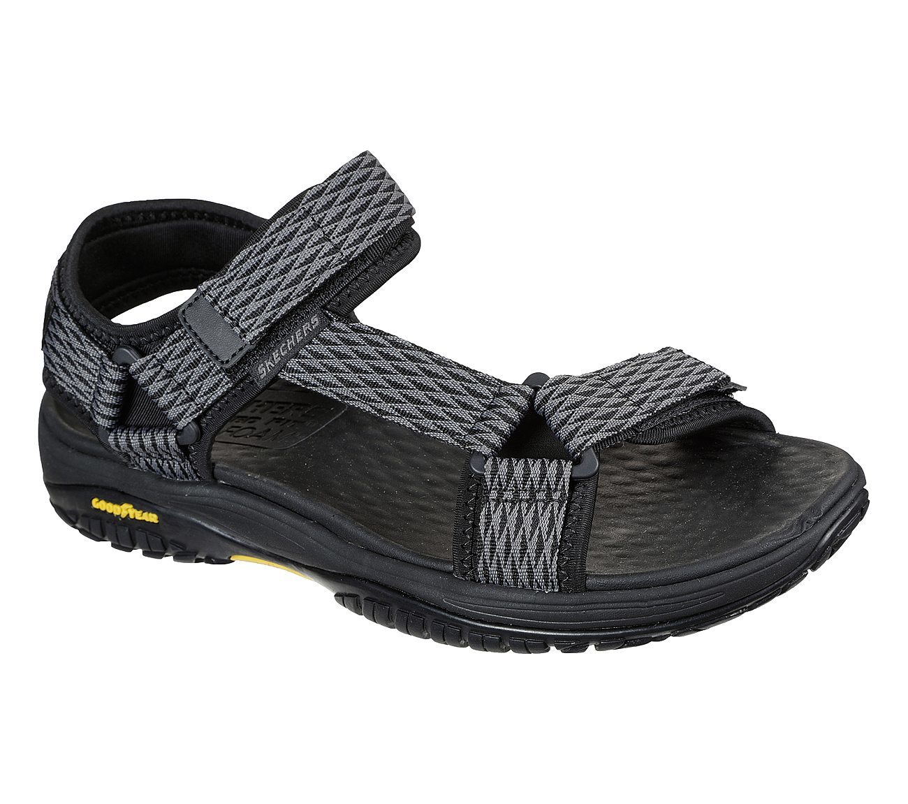Skechers Πέδιλο Ανδρικό - Relaxed Fit: Lomell - Rip Tide 204351-BKGY - Image 5