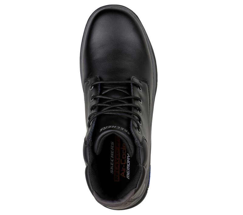 Skechers Μποτάκι Ανδρικό - Relaxed Fit: Segment 2.0 - Brogden - 204394-BLK - Black - Image 2