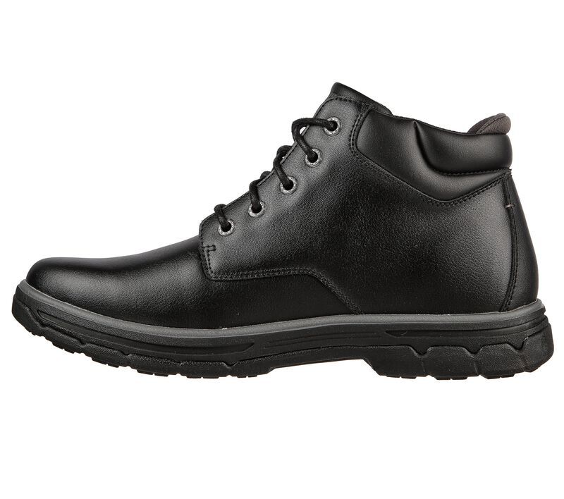 Skechers Μποτάκι Ανδρικό - Relaxed Fit: Segment 2.0 - Brogden - 204394-BLK - Black - Image 4