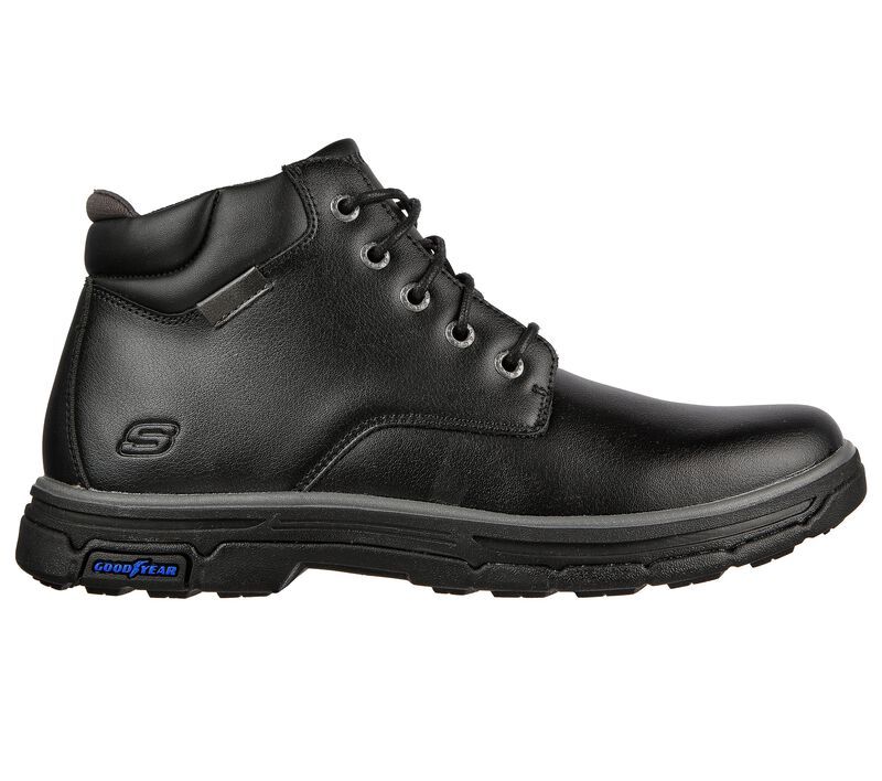 Skechers Μποτάκι Ανδρικό - Relaxed Fit: Segment 2.0 - Brogden - 204394-BLK - Black - Image 5