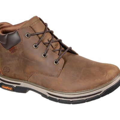 Skechers Μποτάκι Ανδρικό - Relaxed Fit: Segment 2.0 - Brogden - 204394-DSCH