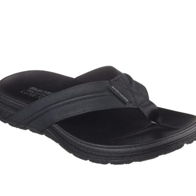Skechers Σαγιονάρα Ανδρική - Relaxed Fit: Patino - Marlee  205111-BLK Black