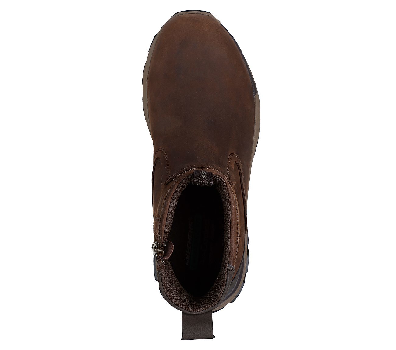 Skechers Μποτακι Ανδρικό - Relaxed Fit: Respected - Evanston 205176-COC BROWN - Image 3
