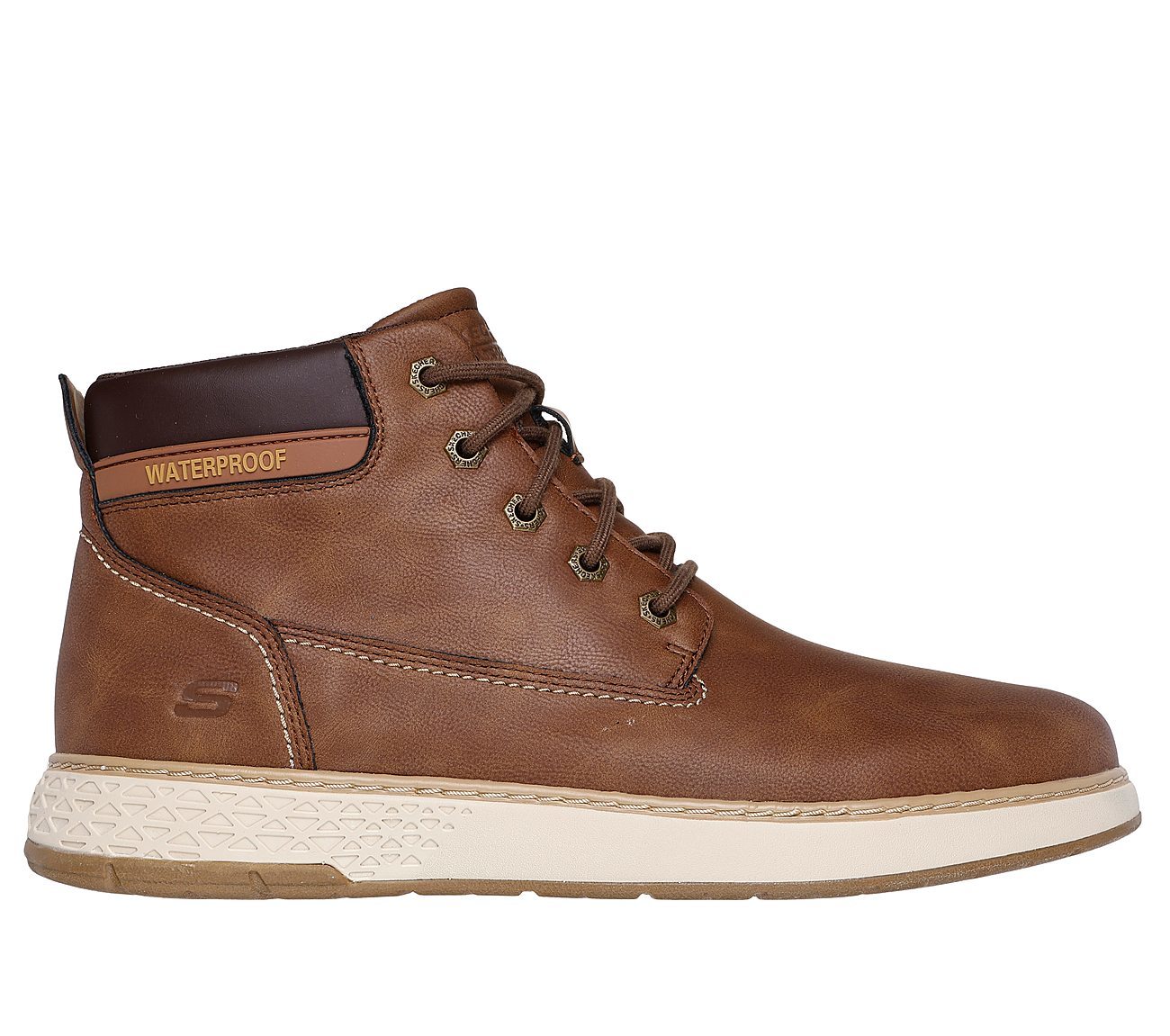 Skechers Μποτάκι Ανδρικό - Relaxed Fit: Garlan - Deno 205235-BRN - Image 5