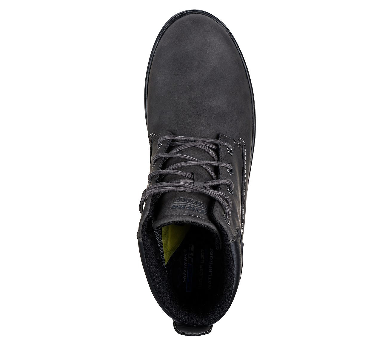 Skechers Μποτάκι Ανδρικό - Relaxed Fit: Garlan - Deno 205235-CHAR GRAY - Image 4