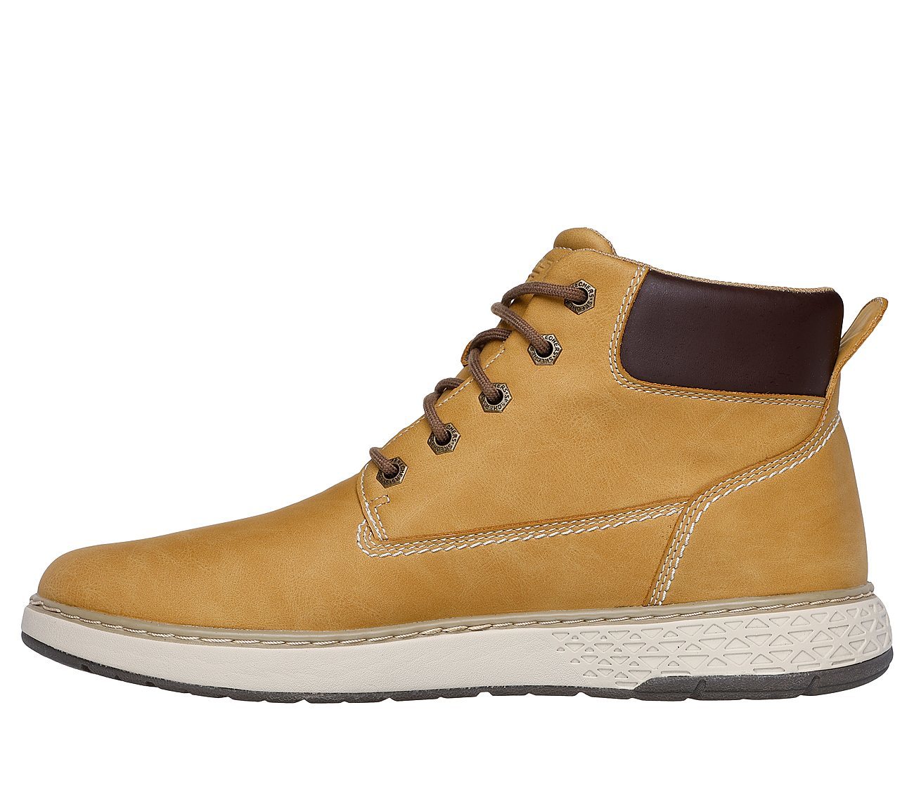 Skechers Μποτάκι Ανδρικό - Relaxed Fit: Garlan - Deno 205235-WTN NATURAL - Image 2