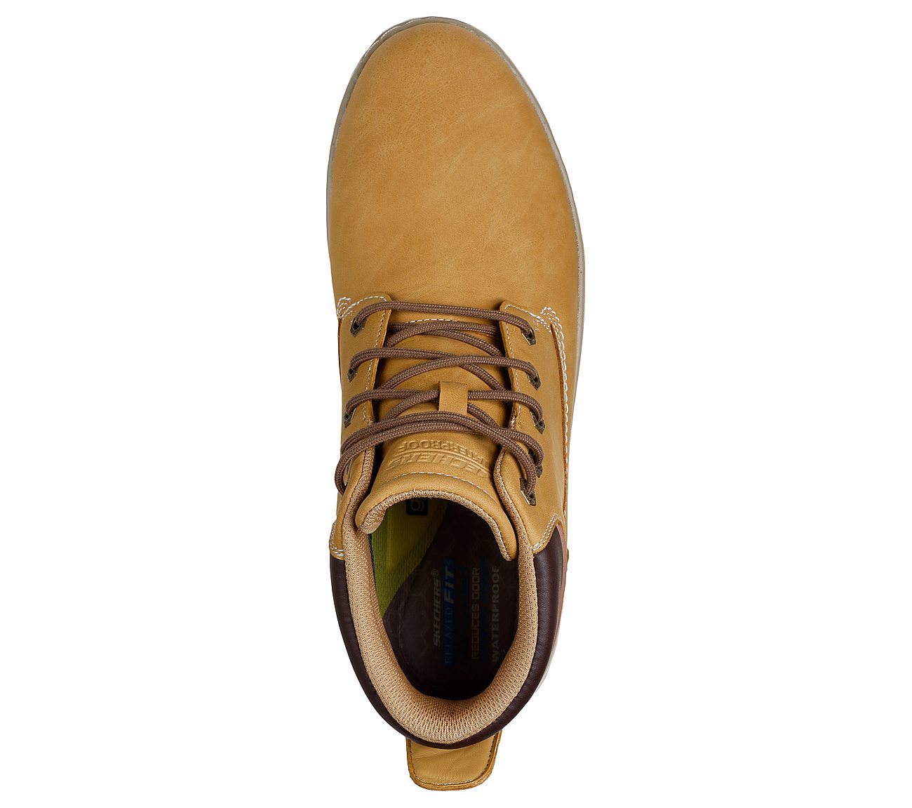 Skechers Μποτάκι Ανδρικό - Relaxed Fit: Garlan - Deno 205235-WTN NATURAL - Image 4