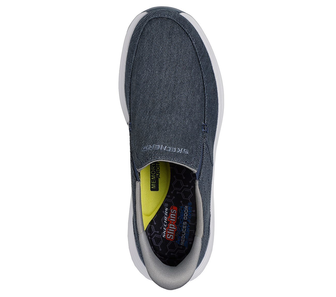 Skechers Παπούτσι Ανδρικό - Relaxed Fit: Decklan - Gulliver 205356-NVY NAVY - Image 4