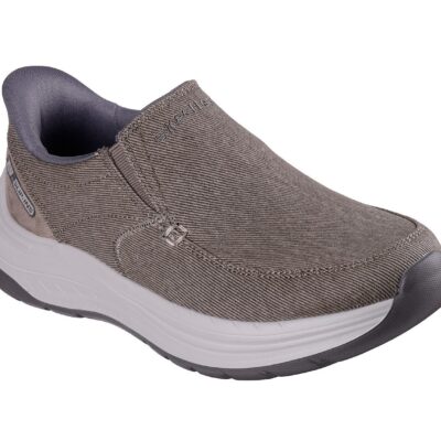 Skechers Παπούτσι Ανδρικό - Relaxed Fit: Decklan - Gulliver 205356-TPE NATURAL
