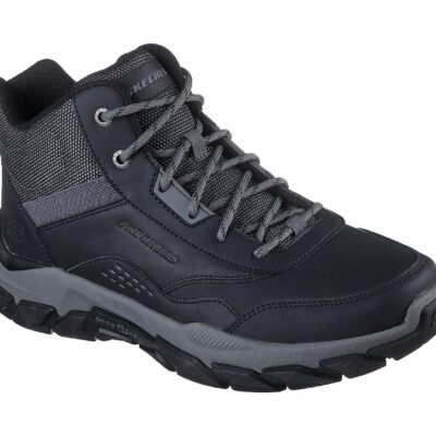 Skechers Μποτακι Ανδρικό - Relaxed Fit: Santoro - Hopkins 205587-BLK  Black