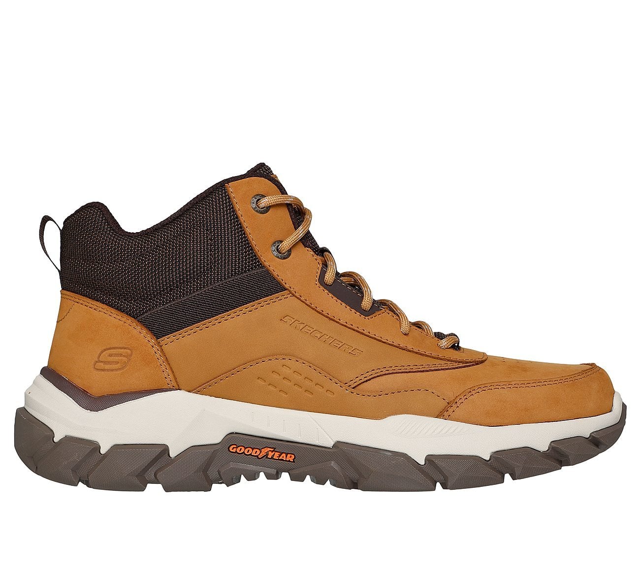 Skechers Μποτακι Ανδρικό - Relaxed Fit: Santoro - Hopkins 205587-WTN NATURAL - Image 2