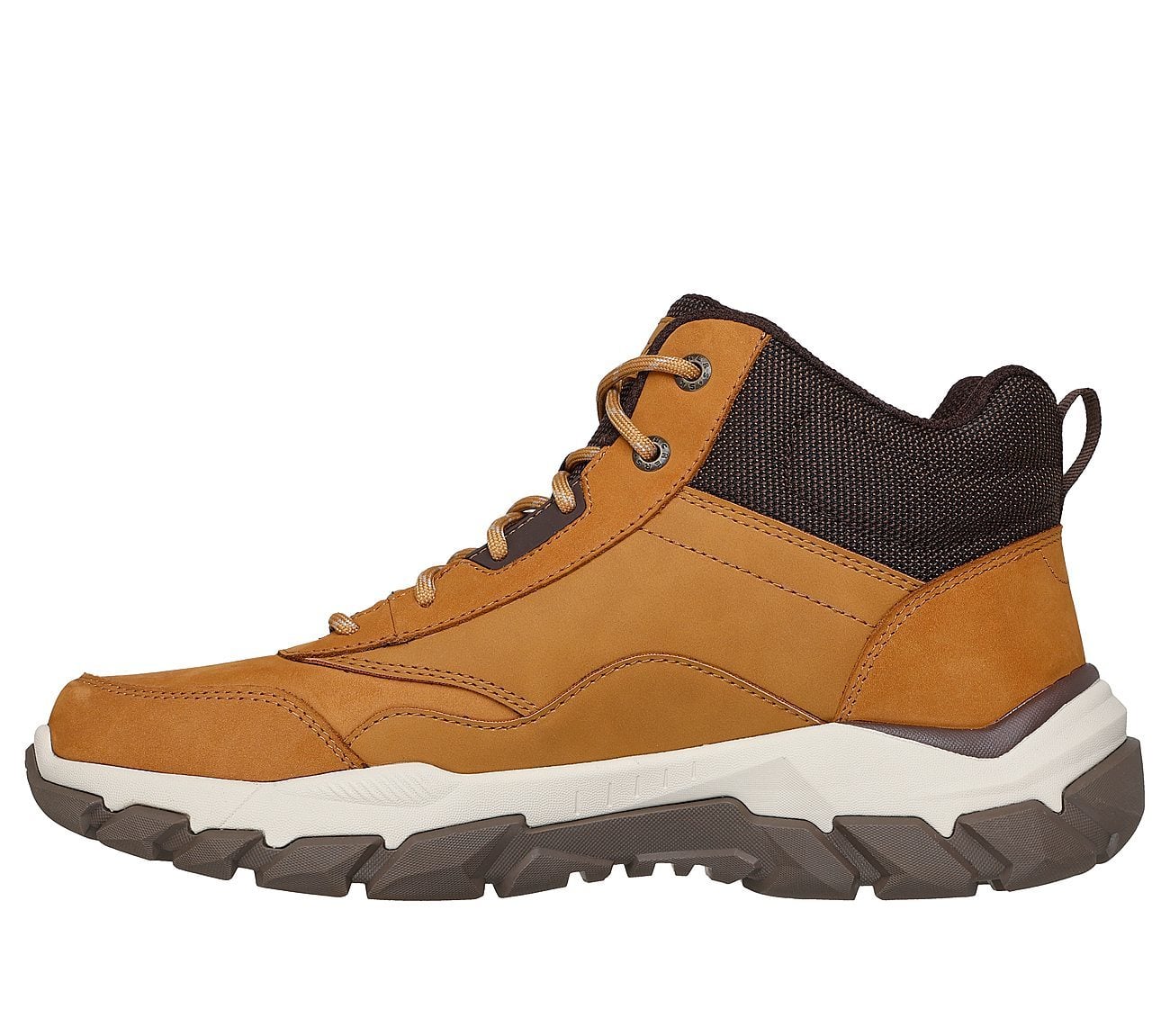 Skechers Μποτακι Ανδρικό - Relaxed Fit: Santoro - Hopkins 205587-WTN NATURAL - Image 5