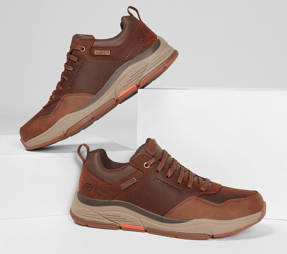 Skechers Παπούτσι Ανδρικό -Relaxed Fit: Benago - Hombre 210021-CDB Brown - Image 2