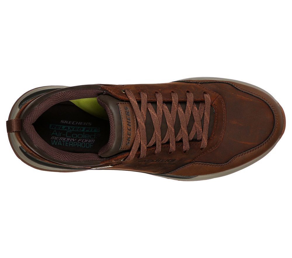 Skechers Παπούτσι Ανδρικό -Relaxed Fit: Benago - Hombre 210021-CDB Brown - Image 4