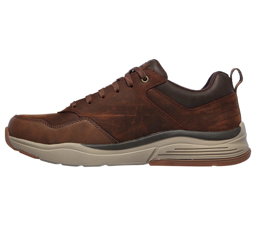 Skechers Παπούτσι Ανδρικό -Relaxed Fit: Benago - Hombre 210021-CDB Brown - Image 3