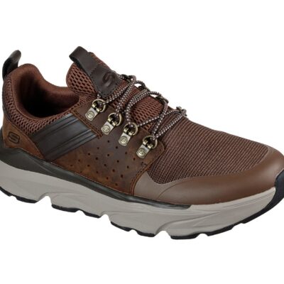 Skechers Παπούτσι Ανδρικό - Relaxed Fit: Delmont - Escola 210184-CDB Brown