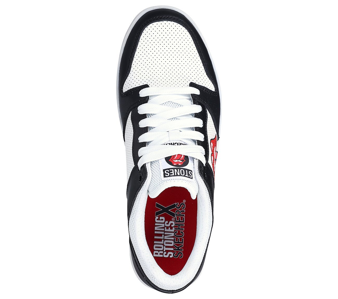Skechers Παπούτσι Ανδρικό - Rolling Stones: Classic Cup - Euro Lick 210745-BKW - Black - Image 4