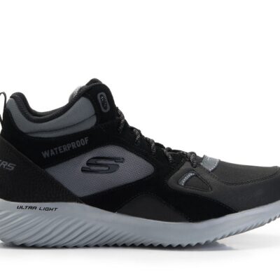 Skechers Μποτάκι Ανδρικό - Bounder - Blast Back - 232280-BKCC