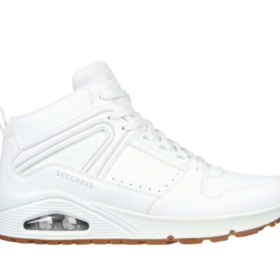 Skechers Παπούτσι Ανδρικό - Uno - Keep Close 232547-WHT - White