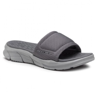 Skechers Ανδρική Παντόφλα - EQUALIZER 4.0-SEVLTE 237047-CHAR Γκρί