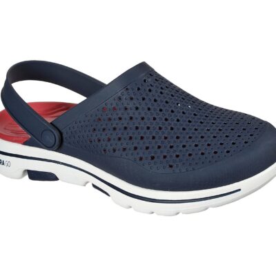 Skechers Πέδιλο Ανδρικό - Go Walk 5 - Astonished 243002-NVRD - ΜΠΛΕ ΣΚΟΥΡΟ-ΚΟΚΚΙΝΟ
