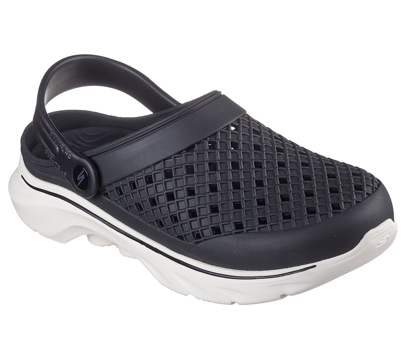 Skechers Πέδιλο Ανδρικό - Foamies: GO WALK 7 - Ambition 243283-BKW BLACK