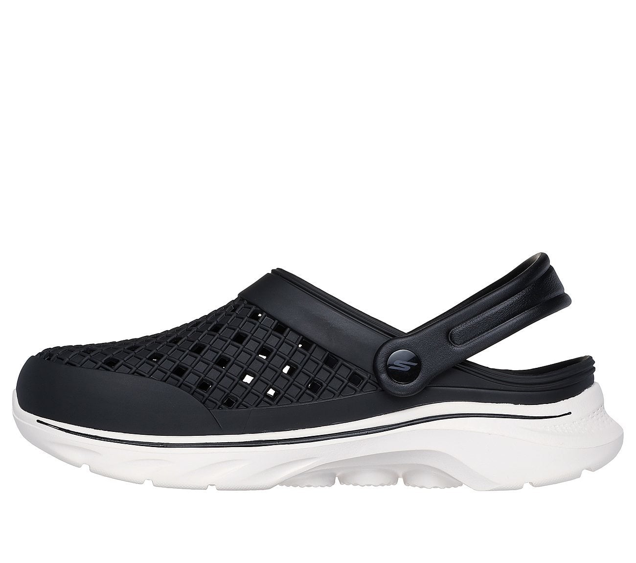 Skechers Πέδιλο Ανδρικό - Foamies: GO WALK 7 - Ambition 243283-BKW BLACK - Image 2