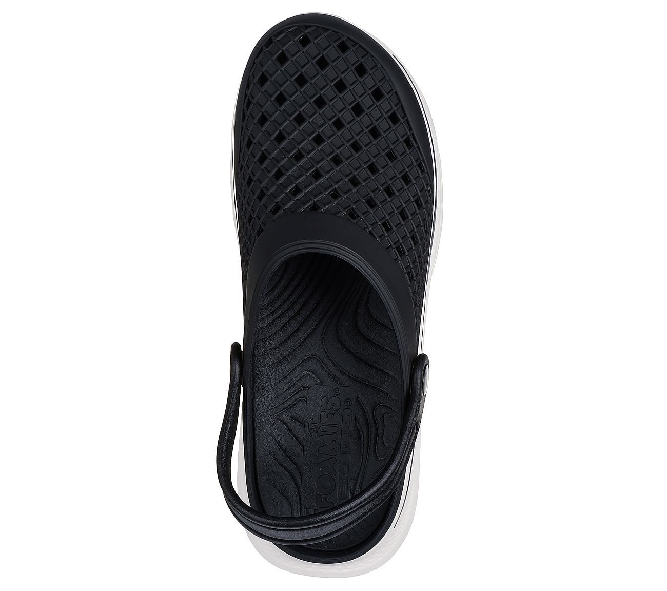 Skechers Πέδιλο Ανδρικό - Foamies: GO WALK 7 - Ambition 243283-BKW BLACK - Image 4