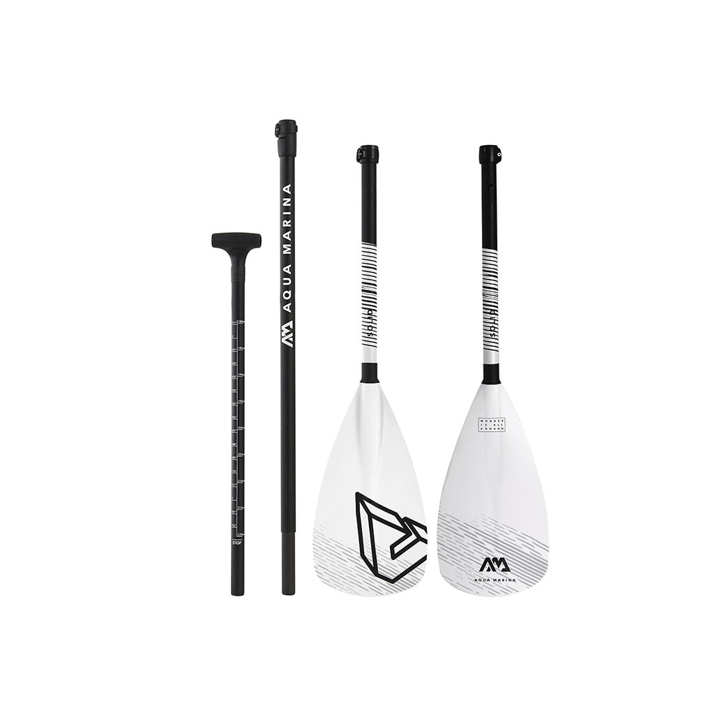 Aqua Marina - Κουπί SUP Solid - Λευκό - Image 2