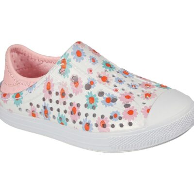 Skechers Παπούτσι Γιά Κορίτσι - Guzman Steps - Hello Daisy 302114L-WPK White
