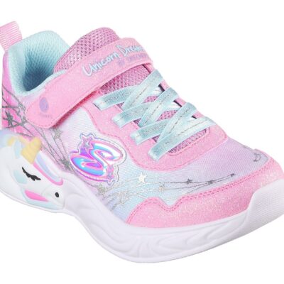 Skechers Παπούτσι για Κορίτσι - S Lights: Unicorn Dreams - Wishful Magic - 302299L-PKTQ Pink