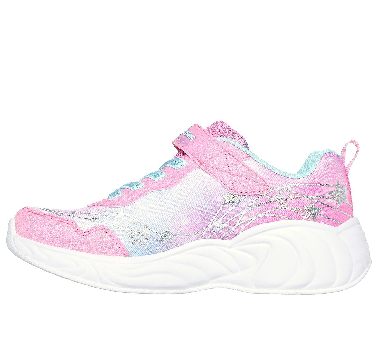 Skechers Παπούτσι για Κορίτσι - S Lights: Unicorn Dreams - Wishful Magic - 302299L-PKTQ Pink - Image 2