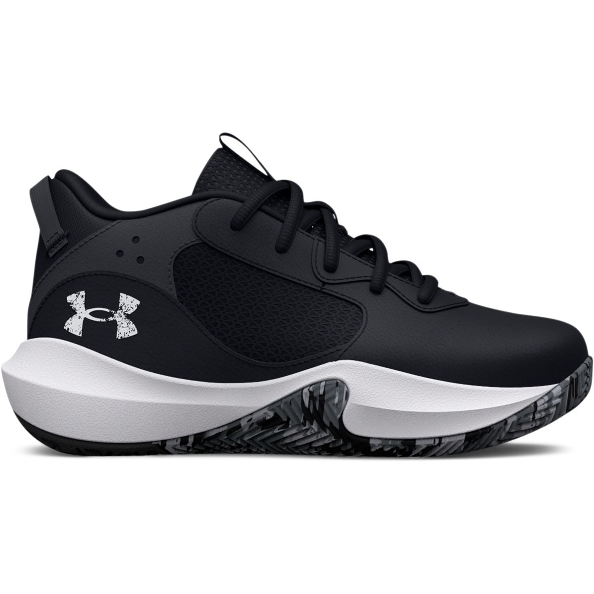 Under Armour Παπούτσι Μπάσκετ Παιδικό - PS Lockdown 6 - 3025618-001 Black Jet Gray White
