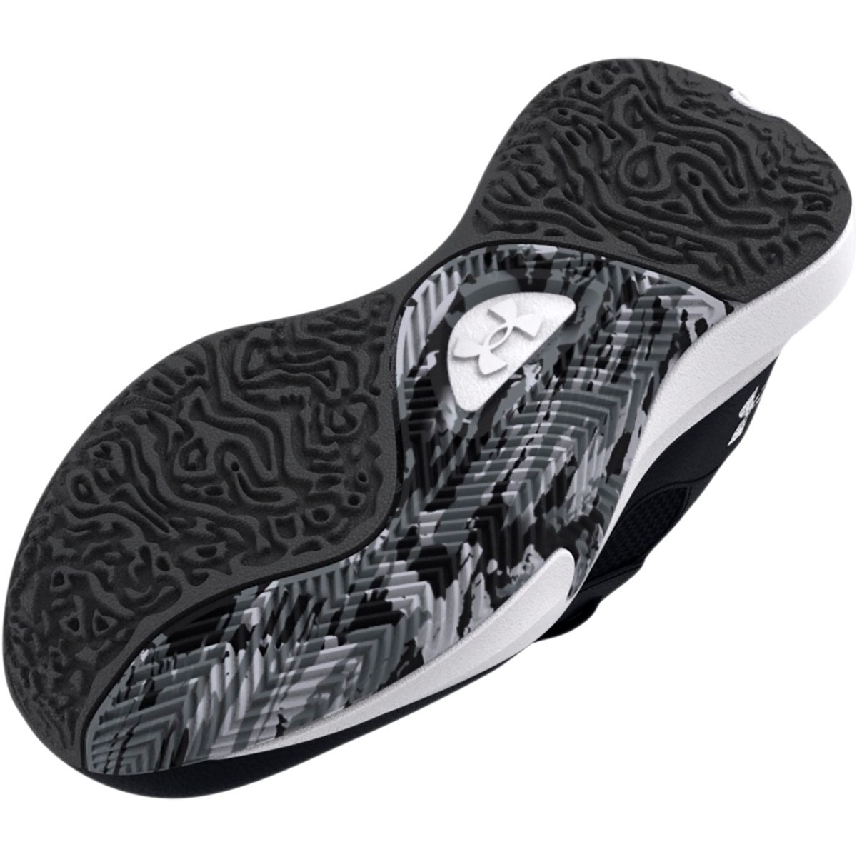 Under Armour Παπούτσι Μπάσκετ Παιδικό - PS Lockdown 6 - 3025618-001 Black Jet Gray White - Image 2