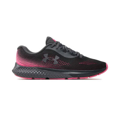 Under Armour Γυναικείο Παπούτσι - UA W Charged Rogue 4 - 3027005-101 - Anthracite Fluo Pink