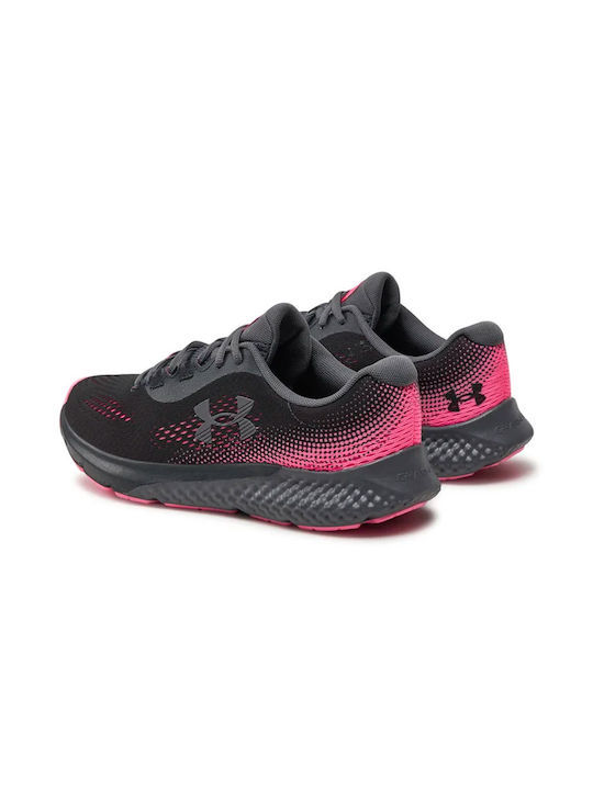 Under Armour Γυναικείο Παπούτσι - UA W Charged Rogue 4 - 3027005-101 - Anthracite Fluo Pink - Image 3