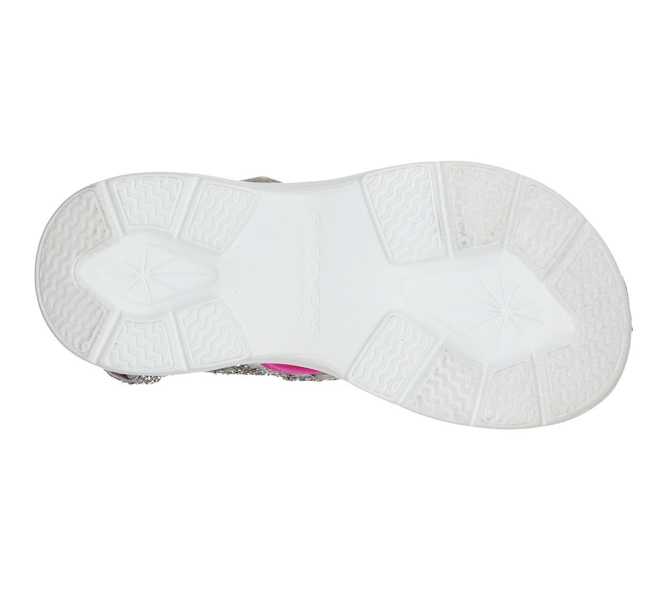 Skechers Πέδιλο Γιά Κορίτσι - Glimmer Kicks - Glittery Glam 302965L-SLHP Silver - Image 4