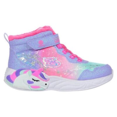 Skechers Μποτάκι Παιδικό Για Κορίτσι - Unicorn Dreams - Magical Cove - 303057L-LVHP - PURPLE