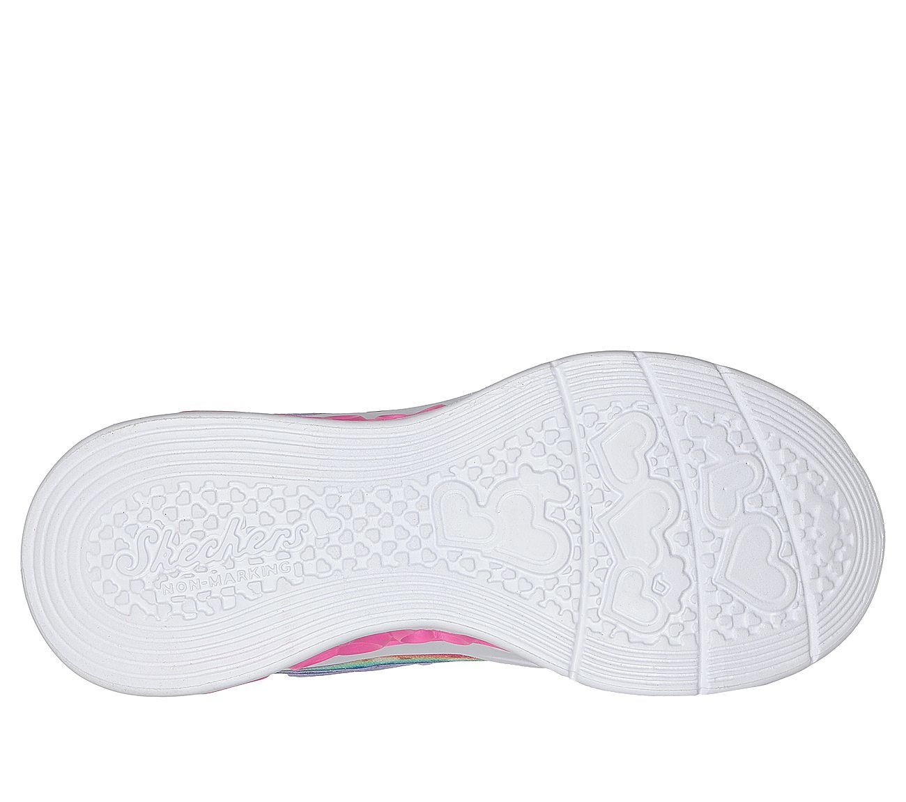 Skechers Παπούτσι για Κορίτσι - Flutter Heart Lights - Groovy Swirl - 303253L-LVAQ PURPLE - Image 3