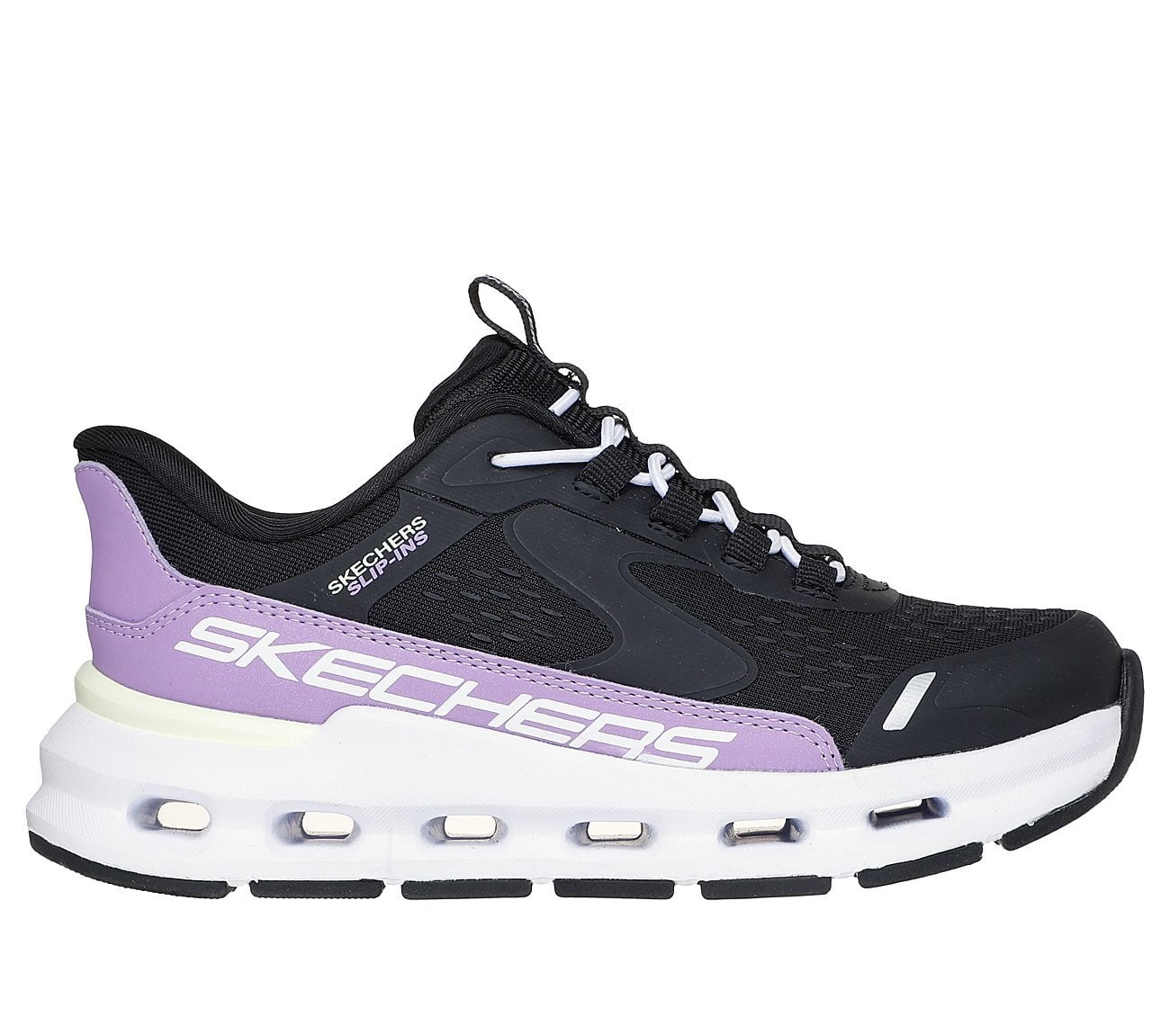 Skechers Παπούτσι Παιδικό Για Κορίτσι - Glide-Step + - Vista Lane - 303654L-BKPR - Black - Image 2
