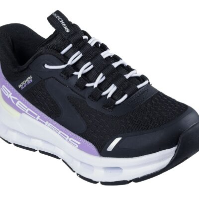 Skechers Παπούτσι Παιδικό Για Κορίτσι - Glide-Step + - Vista Lane - 303654L-BKPR - Black