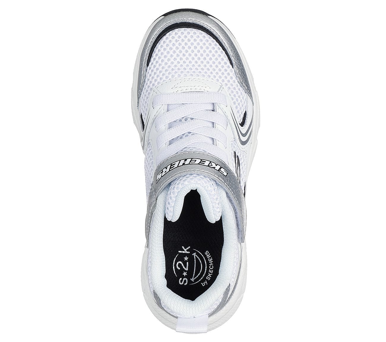 Skechers Παπούτσι Παιδικό Για Κορίτσι - Retro-Graph - 303692L-WSL - White - Image 3
