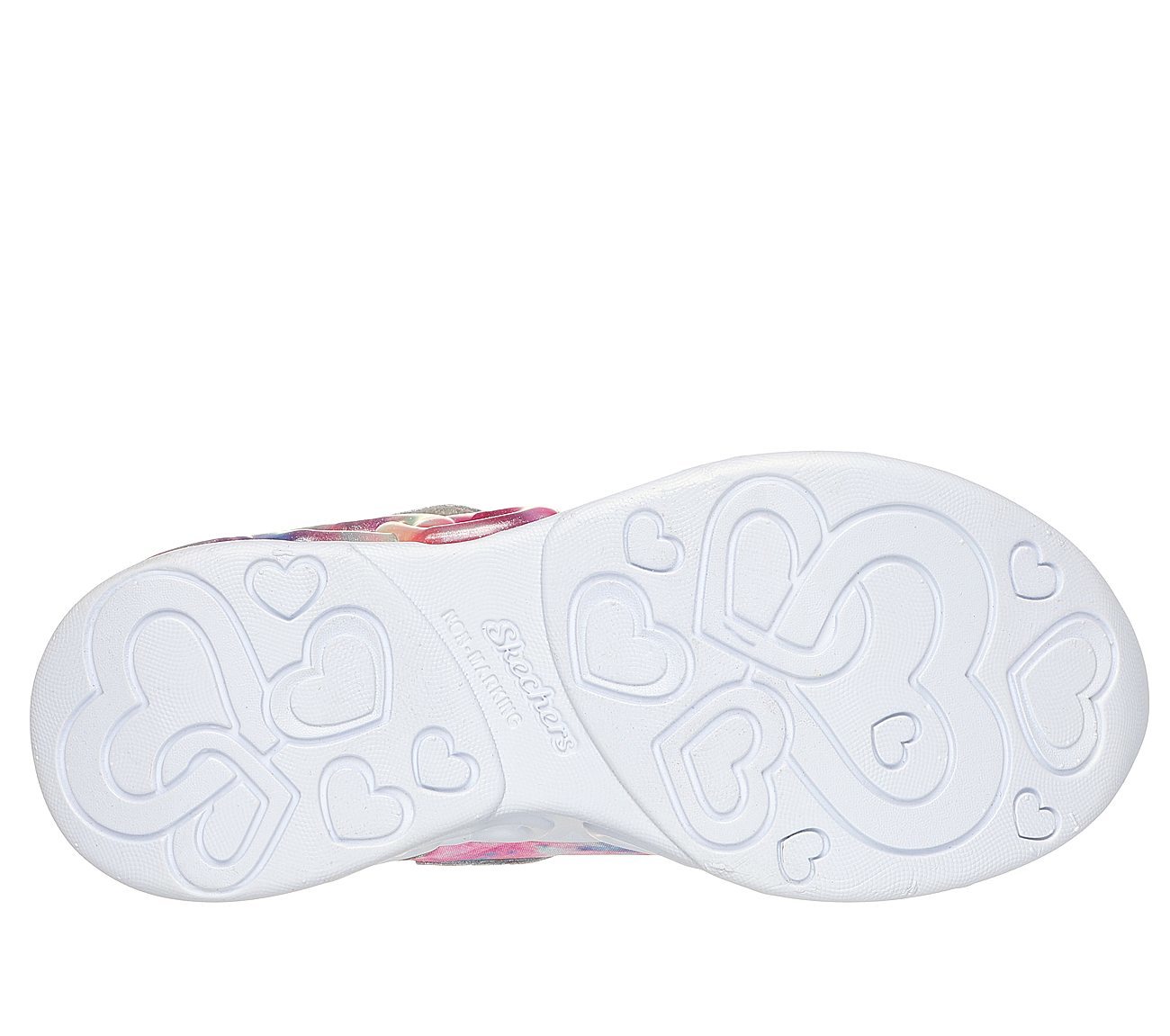 Skechers Παπούτσι για Κορίτσι - Infinite Heart Lights: Color Lovin 303753L-SMLT SILVER - Image 3