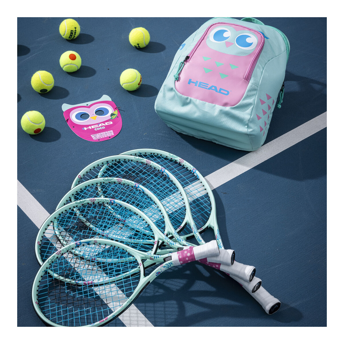 Head Ρακέτα Tennis Παιδική ( 4-6 ετών) - Coco 19 2024 S05 - 3106443 - Multi - Image 2