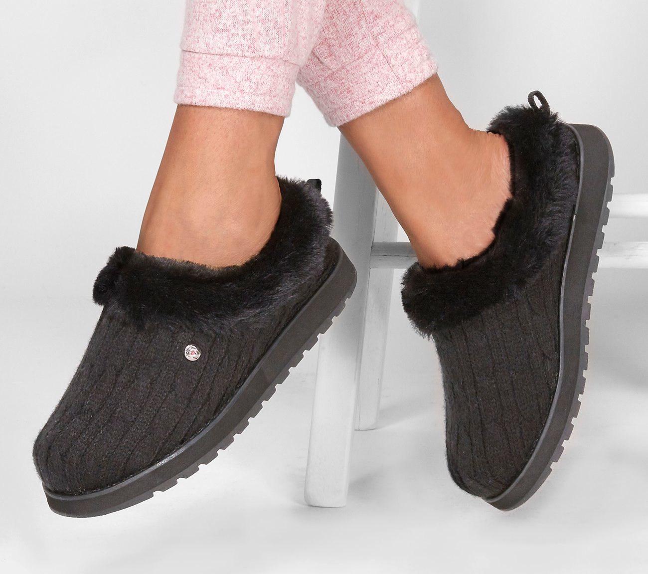 Skechers Παπούτσι Γυναικείο - BOBS Keepsakes - Ice Angel 31204-BBK - Black - Image 5