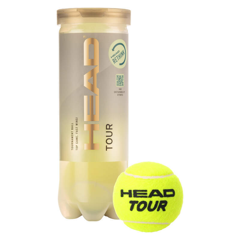 Head Μπαλάκια Tennis - Tour Kούτα 24X3 Ball New - 3121046 - Yellow - Image 2